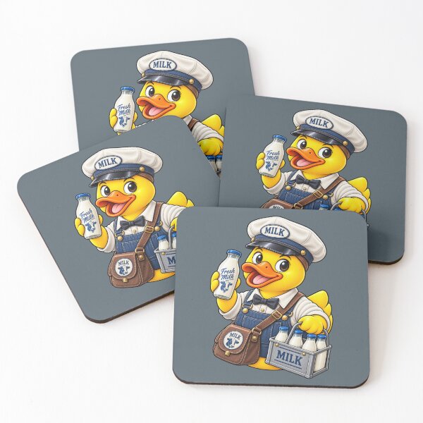 Item preview, Rubber Duck Milkman – Vintage Edition designed and sold by BROHLine Studio.