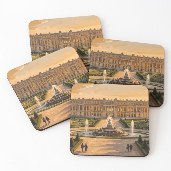 Item preview, The Gardens of Versailles at Golden Hour designed and sold by RedPeaStudio.