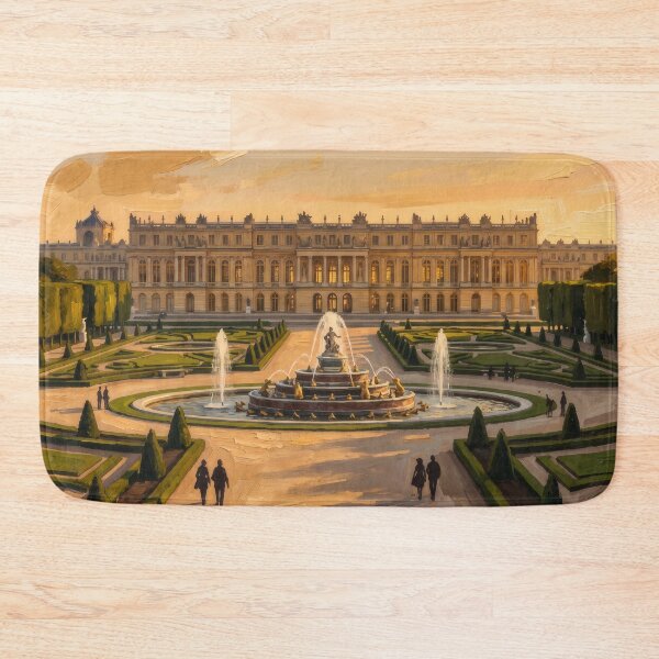 Item preview, The Gardens of Versailles at Golden Hour designed and sold by RedPeaStudio.