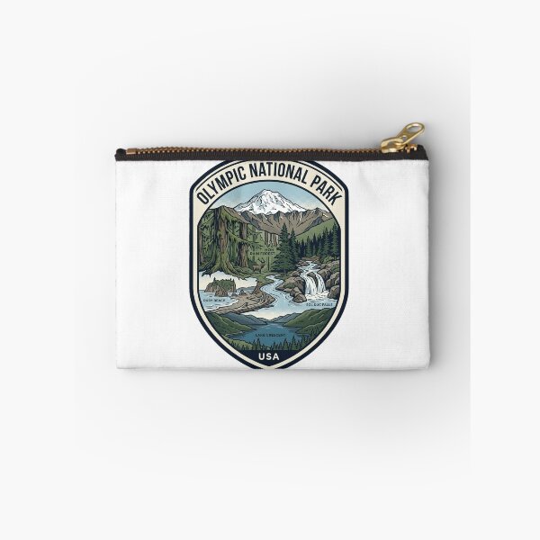 Item preview, Olympic National Park Washington Vintage Travel Decal designed and sold by k3rstman1.