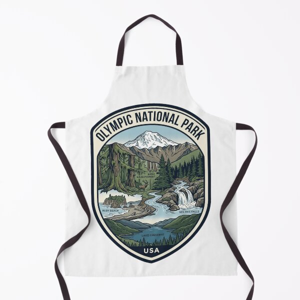 Item preview, Olympic National Park Washington Vintage Travel Decal designed and sold by k3rstman1.