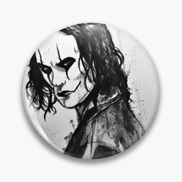 Artikelvorschau, Eric Draven – Die Krähe | Brandon Lee Portrait Posterdruck entworfen und verkauft von ConorKeeganArt.