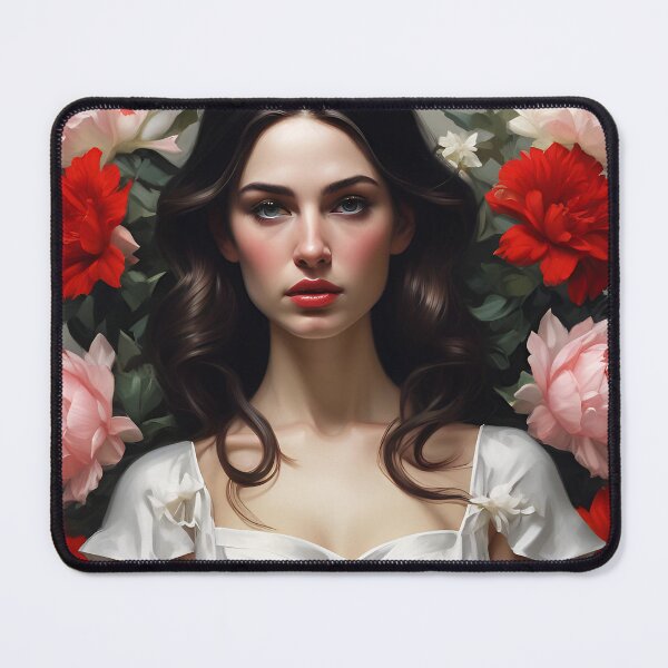 Item preview, Woman with flowers designed and sold by MK26Designs.