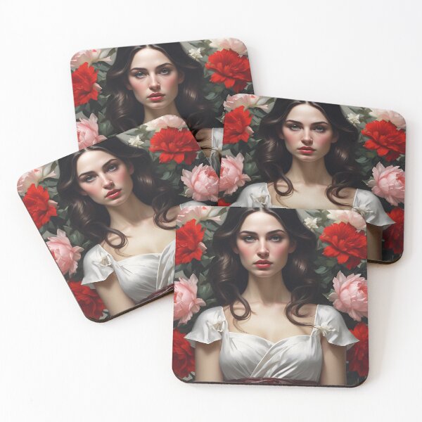 Item preview, Woman with flowers  designed and sold by MK26Designs.