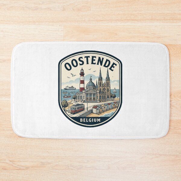 Item preview, Vintage Oostende Belgium Coastal Travel Badge designed and sold by k3rstman1.