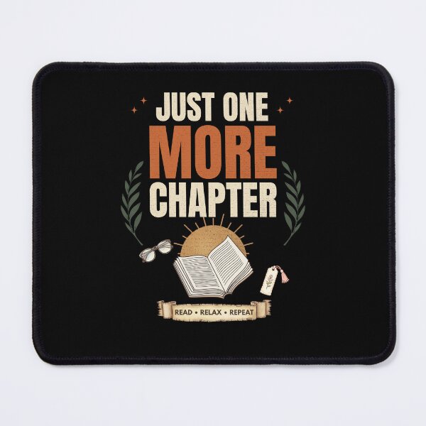 Item preview, Just One More Chapter Vintage Book Lover Reading Design designed and sold by Uvclick.