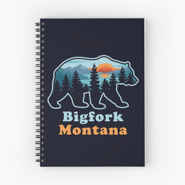 Item preview, Bigfork Montana Bear Silhouette Montana Souvenir  designed and sold by Milasneeze.
