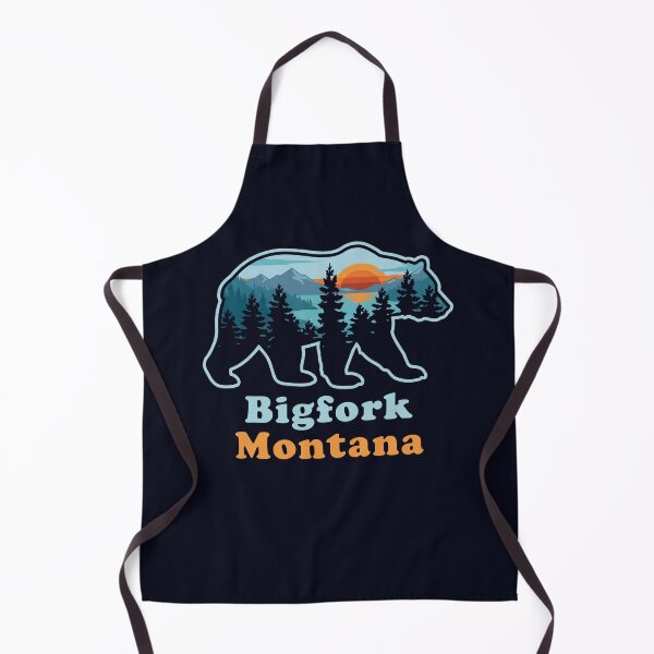 Item preview, Bigfork Montana Bear Silhouette Montana Souvenir designed and sold by Milasneeze.