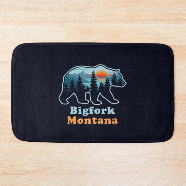 Item preview, Bigfork Montana Bear Silhouette Montana Souvenir  designed and sold by Milasneeze.