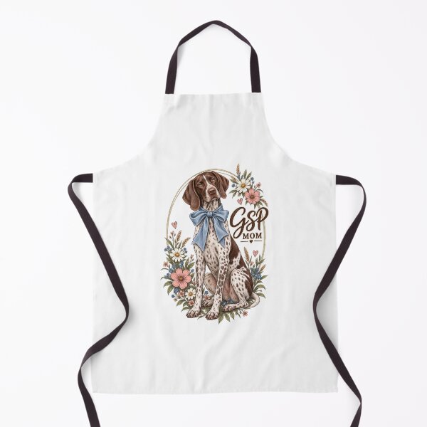 Item preview, German Shorthaired Pointer Dog Mom Floral Art designed and sold by AMICO77.