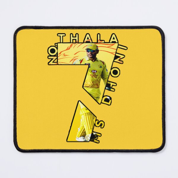 Item preview, MS Dhoni No. 7 T-Shirt | Thala Captain Cool Cricket Fan Art designed and sold by lexxclothing.
