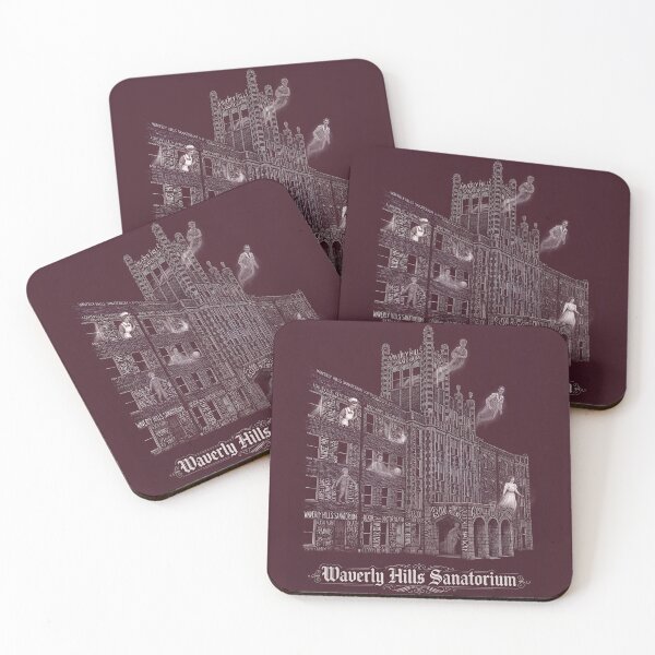 Item preview, Waverly Hills Sanatorium Louisville Kentucky Haunted Hospital Typography Art designed and sold by naughty-raccoon.