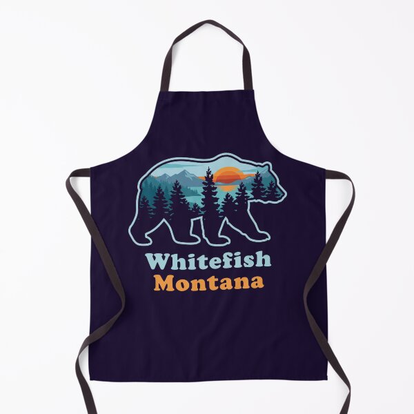 Item preview, Whitefish Montana Bear Silhouette Montana Souvenir designed and sold by Milasneeze.