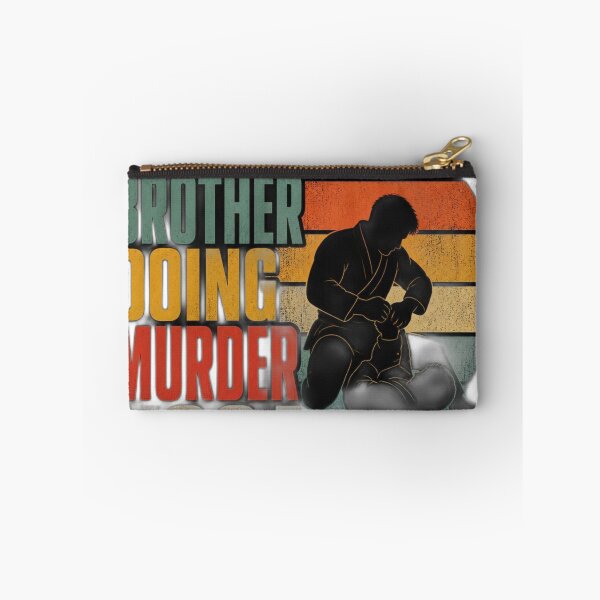Item preview, Cool Brother Doing Murder Yoga BJJ Gift designed and sold by Martial-Art-23.