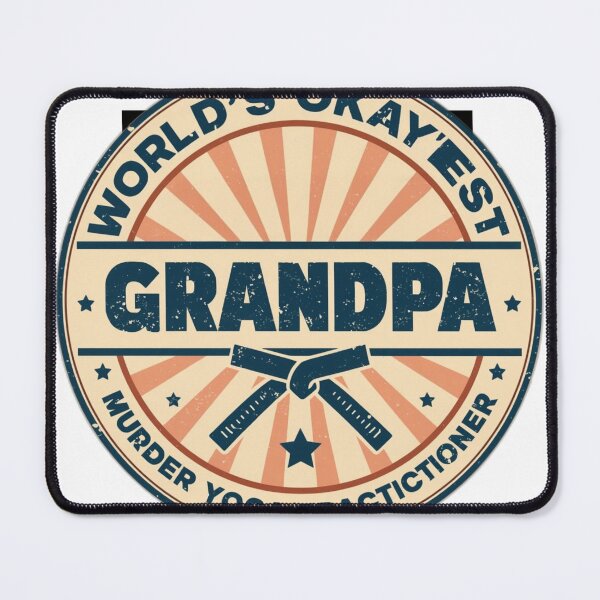 Item preview, Vintage Grandpa Murder Yoga Master BJJ designed and sold by Martial-Art-23.