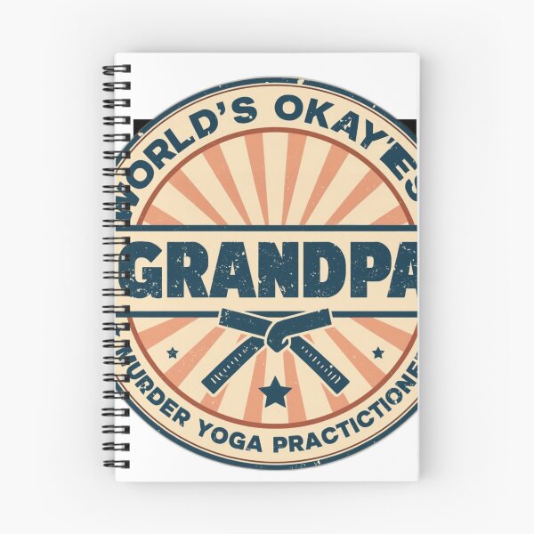Item preview, Vintage Grandpa Murder Yoga Master BJJ designed and sold by Martial-Art-23.