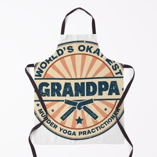 Item preview, Vintage Grandpa Murder Yoga Master BJJ designed and sold by Martial-Art-23.