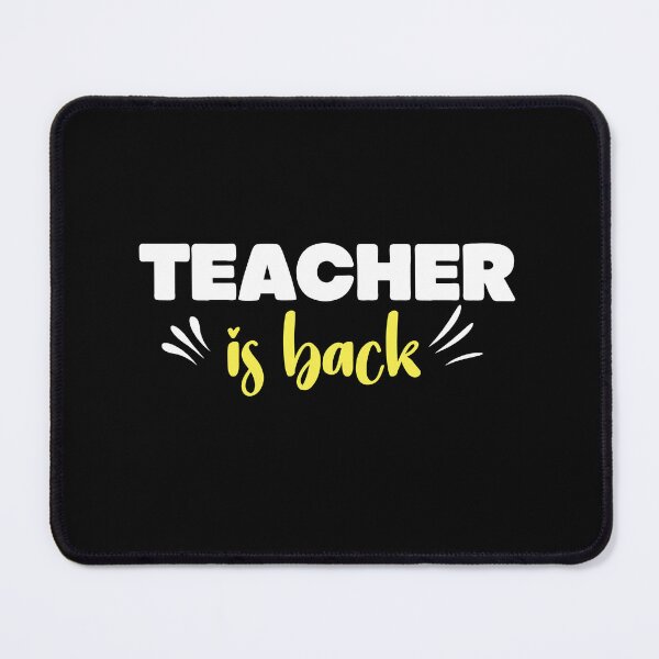 Item preview, Teacher Is Back Funny Back To School Teacher Gift designed and sold by RCMstore.