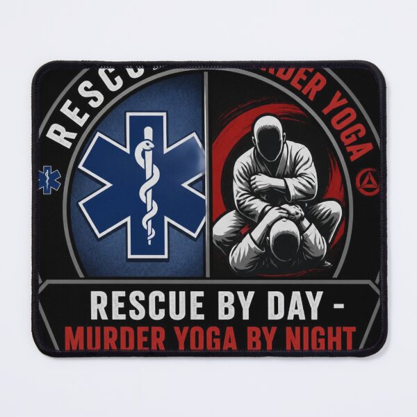 Item preview, First Responder Rescue By Day Murder Yoga By Night designed and sold by Martial-Art-23.