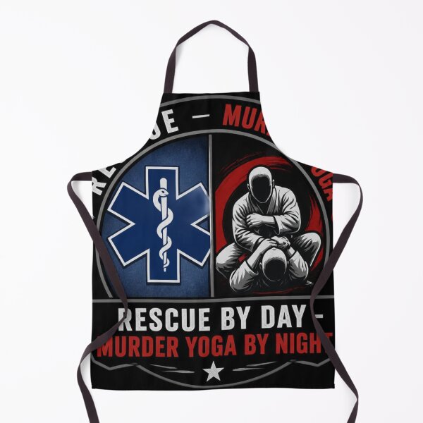 Item preview, First Responder Rescue By Day Murder Yoga By Night designed and sold by Martial-Art-23.