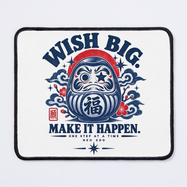 Item preview, Wish Big – Lucky Daruma designed and sold by Neo Edo Studio.