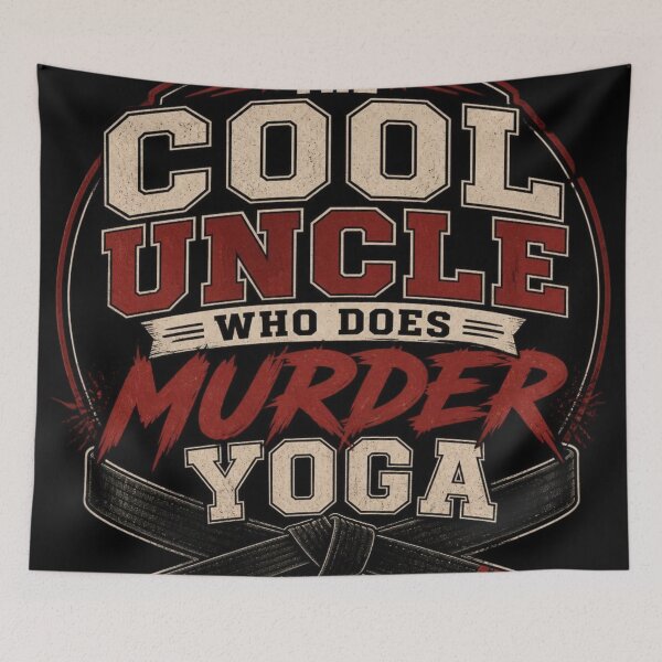 Item preview, The Cool Uncle Who Does Murder Yoga BJJ designed and sold by Martial-Art-23.