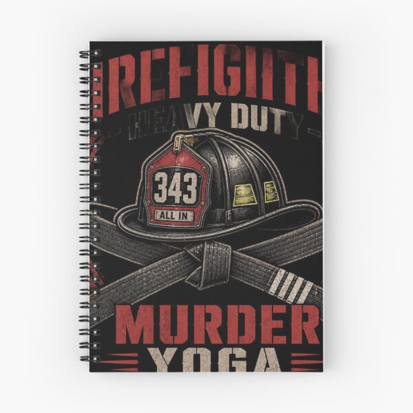 Item preview, Firefighter Heavy Duty Murder Yoga BJJ Art designed and sold by Martial-Art-23.