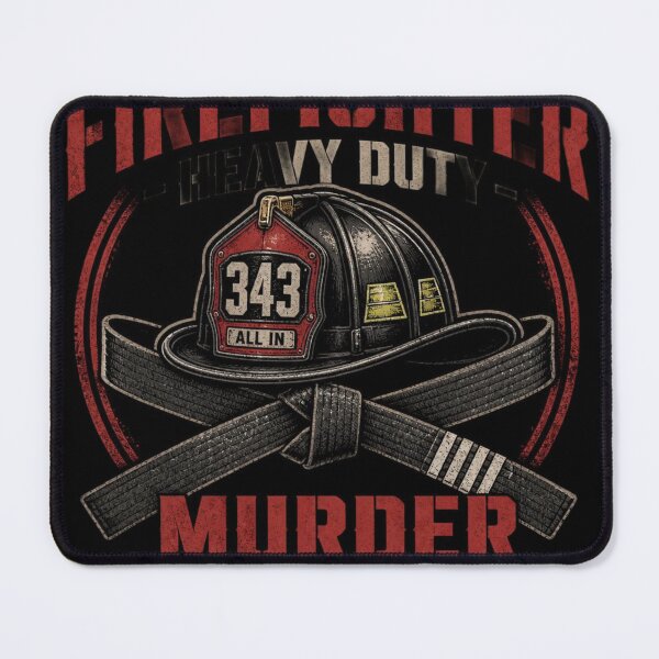 Item preview, Firefighter Heavy Duty Murder Yoga BJJ Art designed and sold by Martial-Art-23.
