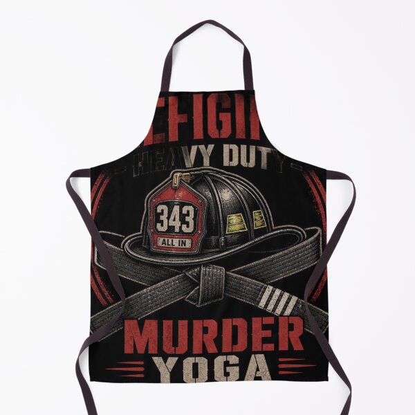 Item preview, Firefighter Heavy Duty Murder Yoga BJJ Art designed and sold by Martial-Art-23.