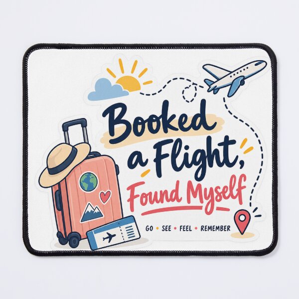 Item preview, Booked a Flight, Found Myself designed and sold by Glottopia.