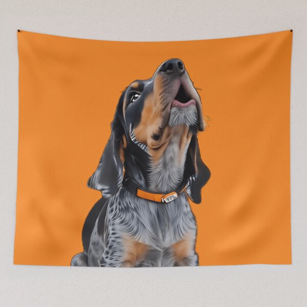 Item preview, Howler The Tennessee Bluetick  designed and sold by Pickle Wicked Designs.