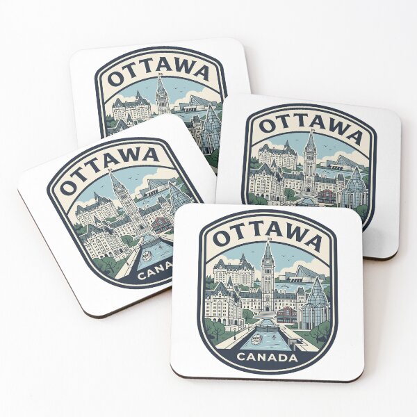 Item preview, Ottawa Canada Skyline Travel Badge designed and sold by k3rstman1.