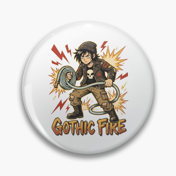Item preview, Gothic Fire Warrior designed and sold by BruceFisherQQ.