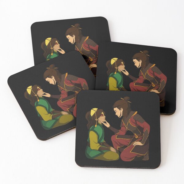 Item preview, Kyoshi And Rangi Vintage Transparent Sticker designed and sold by BettaSanzones.