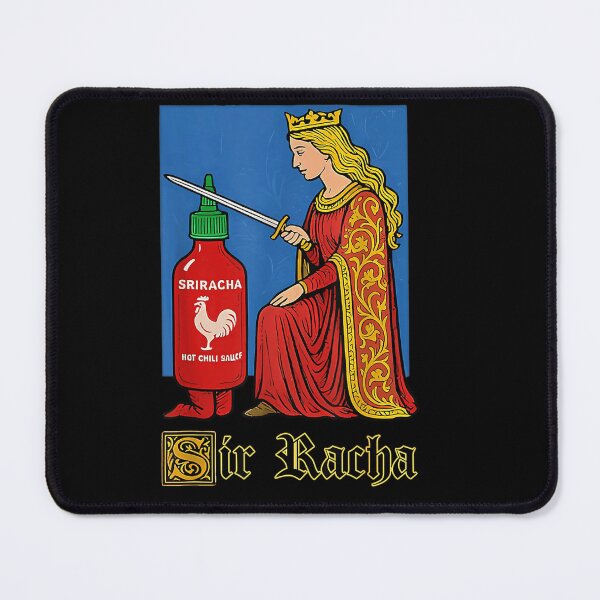 Item preview, Sir Racha Pun For Foodies Spicy Sauce Lovers Meme designed and sold by OBELDISNEY.