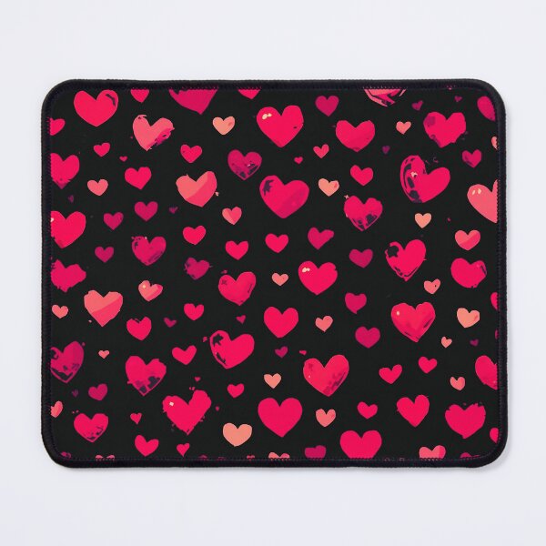 Item preview, Pink & Red Hearts Pattern – Romantic Love Heart Design designed and sold by IMuDesigner.