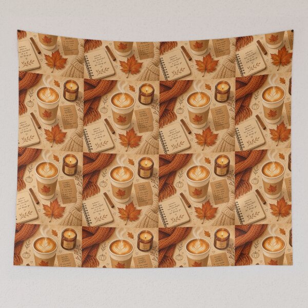 Item preview, Pumpkin Spice Latte Season Cozy Fall Graphic Tee designed and sold by Fanverse Merchandise.