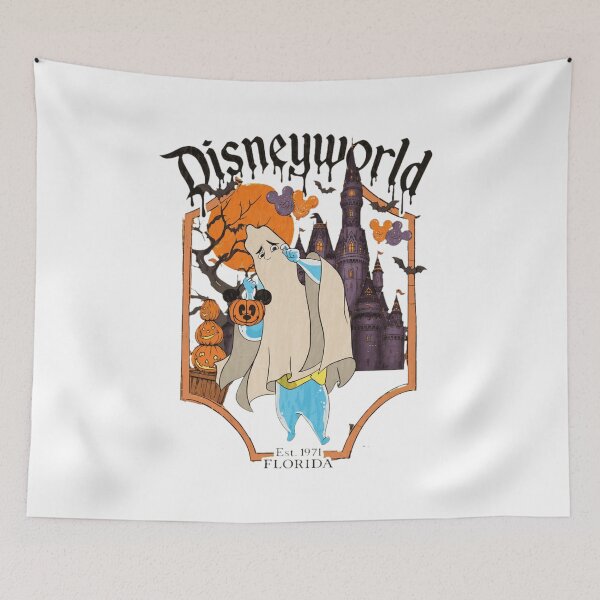 Item preview, Spooky Halloween Theme Park Ghost T-Shirt designed and sold by LisaTran96293.