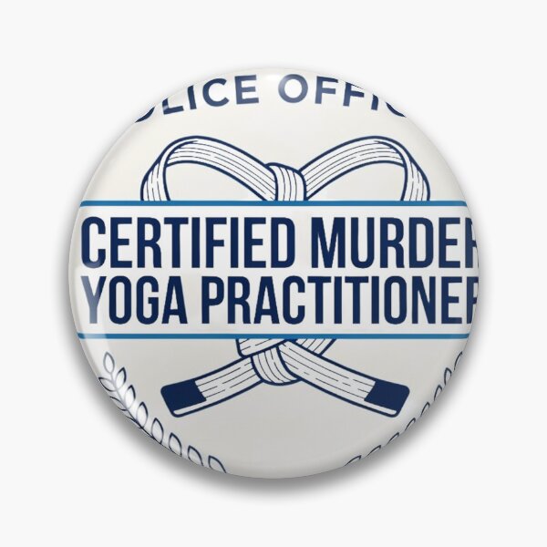 Item preview, Police Officer Murder Yoga BJJ Martial Artist designed and sold by Martial-Art-23.