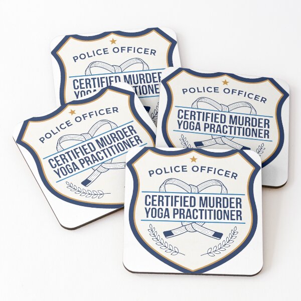 Item preview, Police Officer Murder Yoga BJJ Martial Artist designed and sold by Martial-Art-23.