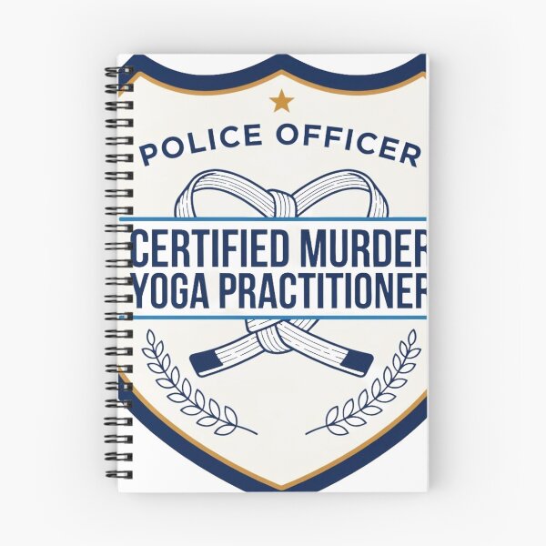Item preview, Police Officer Murder Yoga BJJ Martial Artist designed and sold by Martial-Art-23.