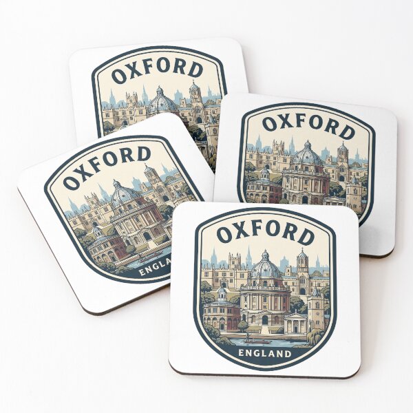 Item preview, Vintage Oxford England Travel Emblem Skyline designed and sold by k3rstman1.