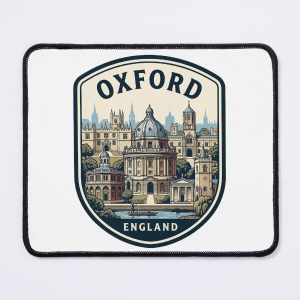Item preview, Vintage Oxford England Travel Emblem Skyline designed and sold by k3rstman1.