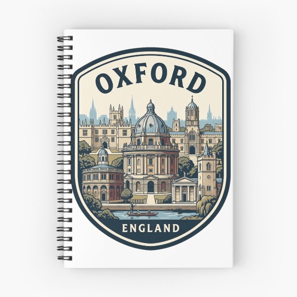 Item preview, Vintage Oxford England Travel Emblem Skyline designed and sold by k3rstman1.