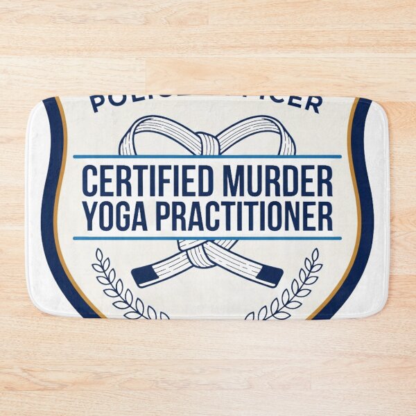 Item preview, Police Officer Murder Yoga BJJ Martial Artist designed and sold by Martial-Art-23.