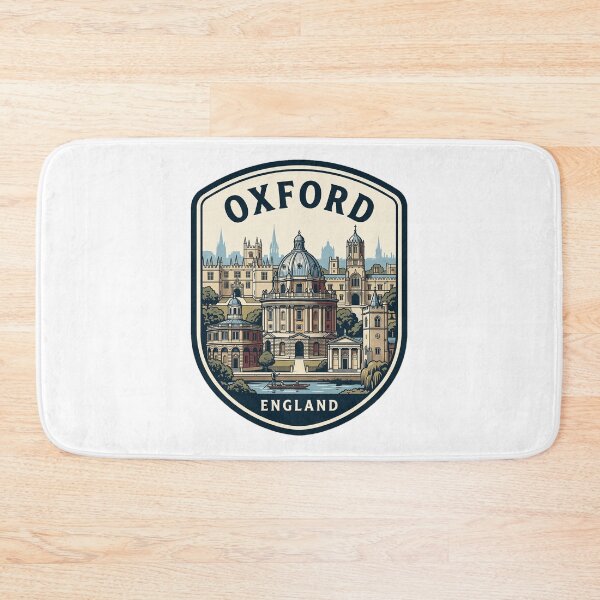 Item preview, Vintage Oxford England Travel Emblem Skyline designed and sold by k3rstman1.