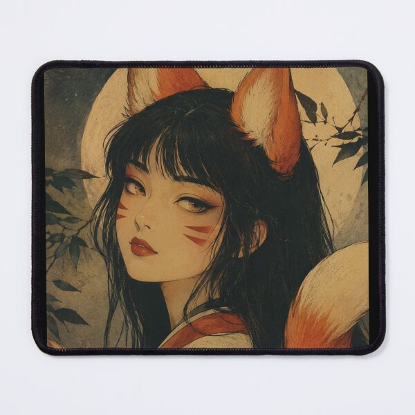 Item preview, Japanese Kitsune Girl Fox designed and sold by bapupa.
