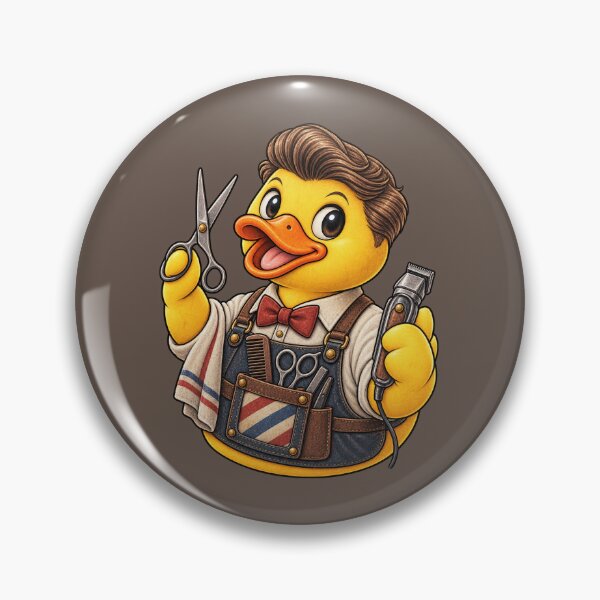 Artikelvorschau, Rubber Duck Barber – Vintage Edition entworfen und verkauft von BROHLine Studio.