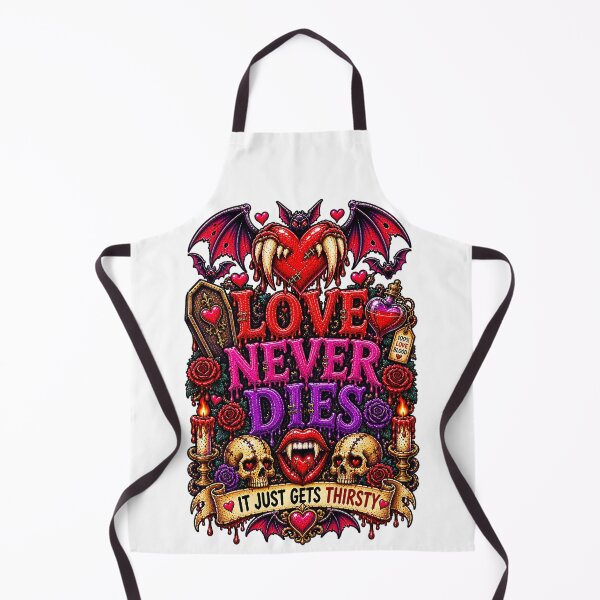 Item preview,  DARK LOVE ❤️ - MONSTER ROMANCE COLLETION - VAMPIRE LOVE -  LOVE NEVER DIES - IT JUST GETS THIRSTY designed and sold by WheelieGdArt.