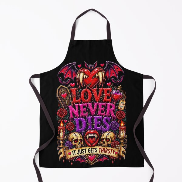 Item preview, DARK LOVE ❤️ - MONSTER ROMANCE COLLETION -  VAMPIRE LOVE -   LOVE NEVER DIES - IT JUST GETS THIRSTY v2 designed and sold by WheelieGdArt.